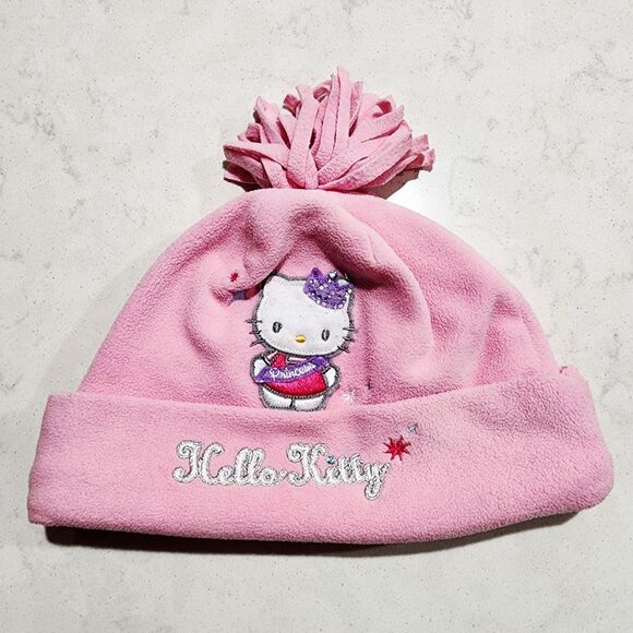 Sanrio Other - 2005 Y2K Sanrio Hello Kitty Princess Rare Beanie Hat Japan Size 4-14 EUC